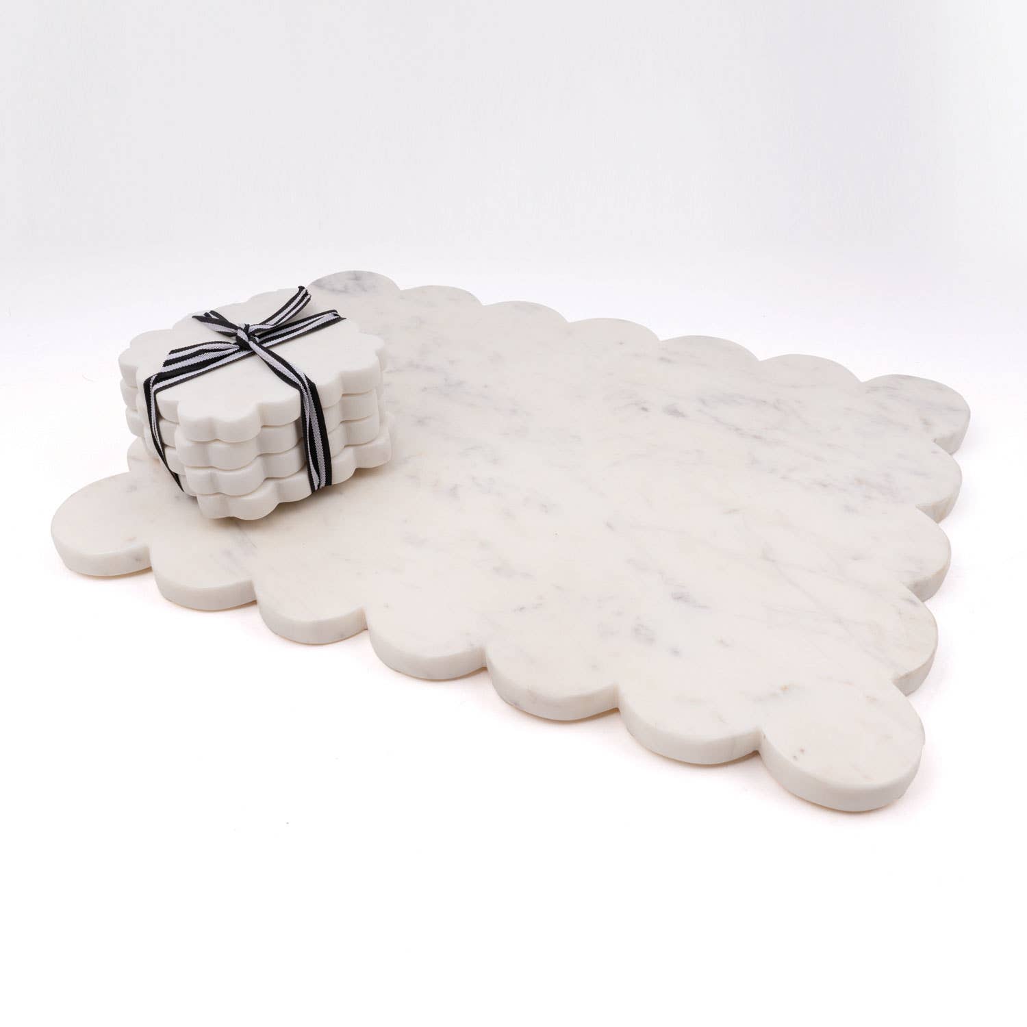 8 Oak Lane Scalloped Coaster - Thumbnail 2